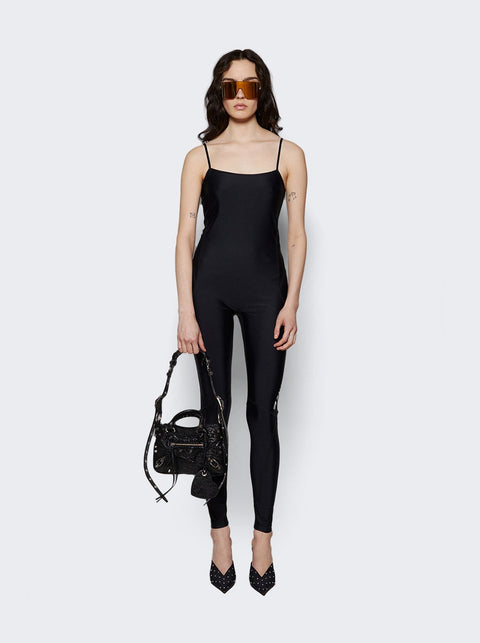 Balenciaga Sporty B Activewear Bodysuit BLACK