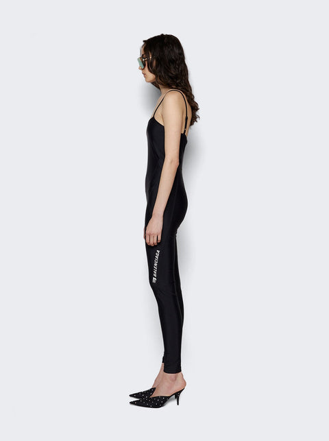 Balenciaga Sporty B Activewear Bodysuit BLACK