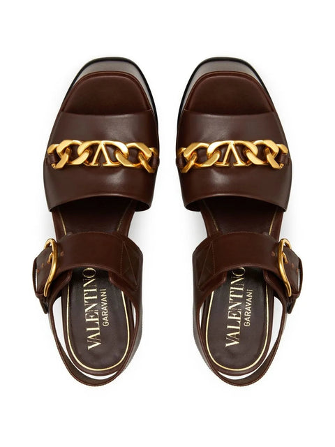 Valentino Garavani Vlogo Chain 130Mm Platform Sandals