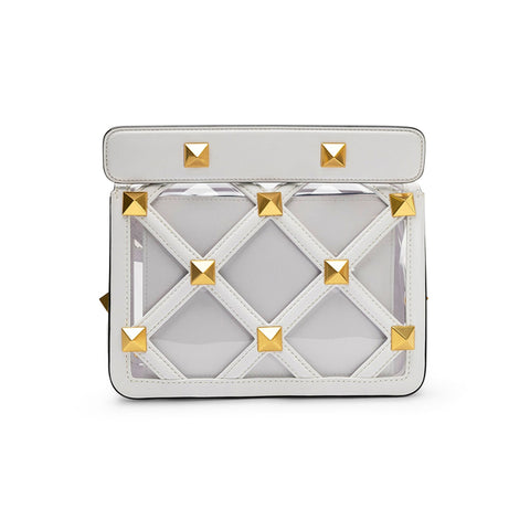 Valentino Garavani Medium Roman Stud Shoulder Bag
