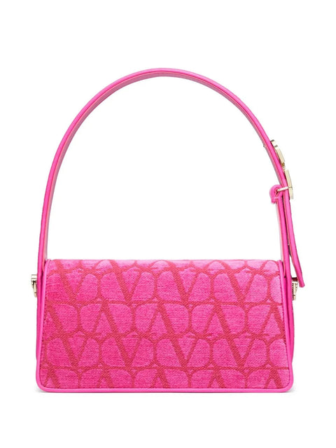 Valentino Garavani Le Grand Deuxième Logo Plaque Shoulder Bag