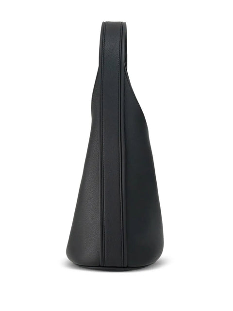 Ferragamo Medium Gancini-Buckle Leather Hobo Bag