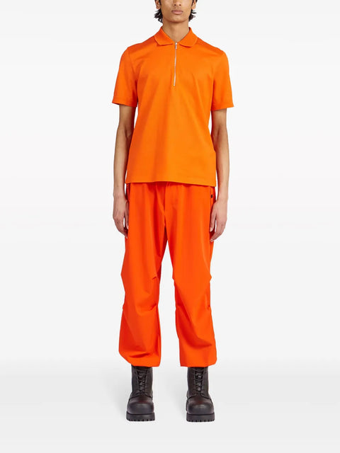 Ferragamo Half-Zip Polo Top