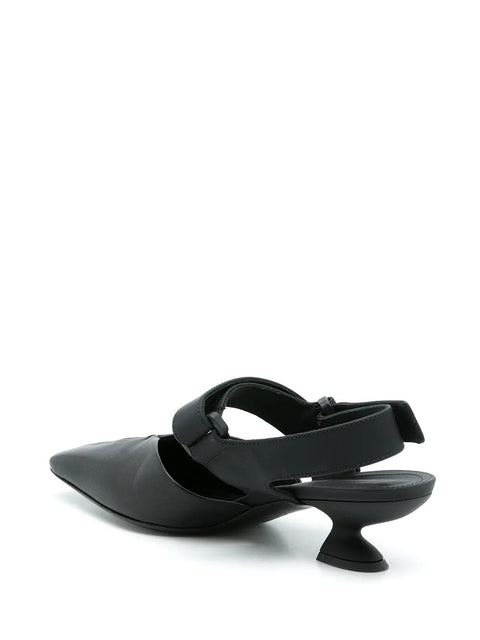 Ferragamo Square-Toe 45Mm Pumps
