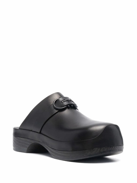 Ferragamo Gancini Clogs