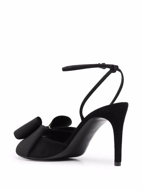 Ferragamo 95Mm Vara-Bow Detail Sandals