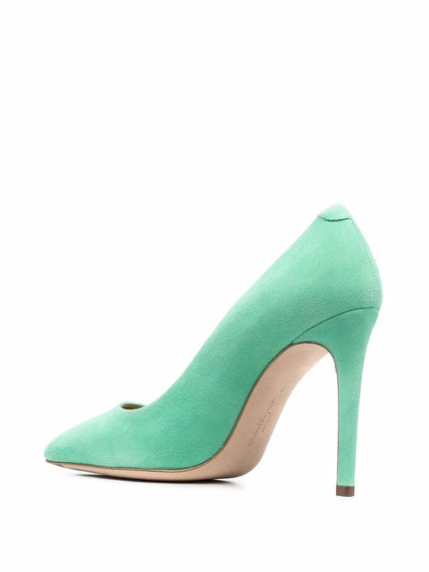 Ferragamo Ilary X5 105Mm Suede Pumps