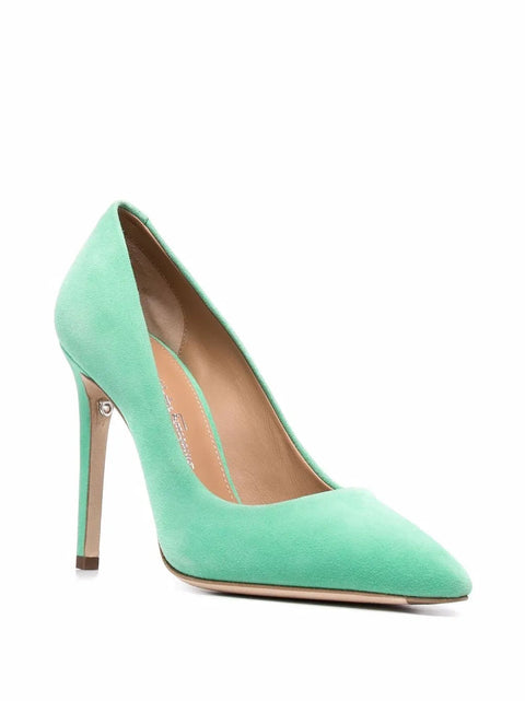 Ferragamo Ilary X5 105Mm Suede Pumps
