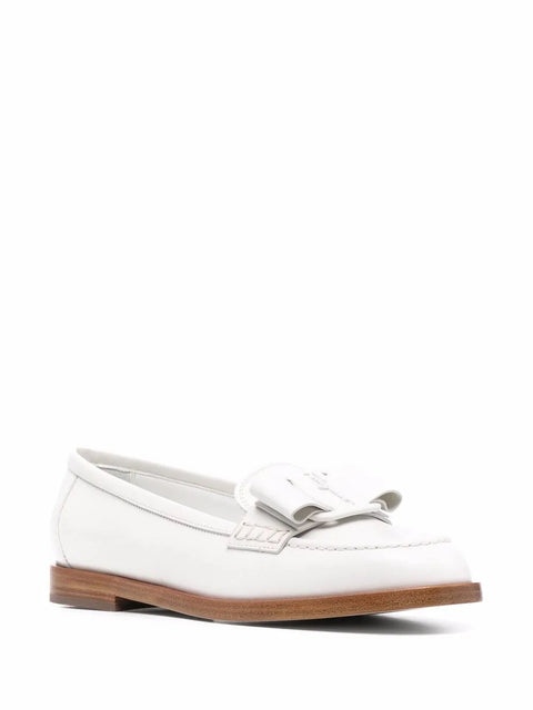 Ferragamo Viva Bow-Embellished Loafers