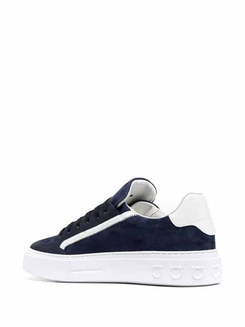 Ferragamo Borg 5 Low-Top Sneakers