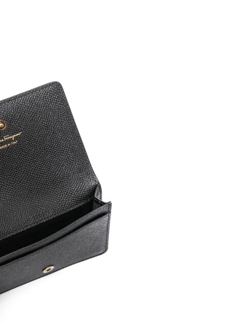 Ferragamo Logo-Plaque Wallet