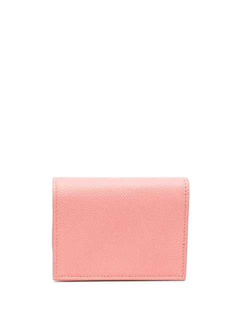 Ferragamo Bow-Detail Calf-Leather Wallet