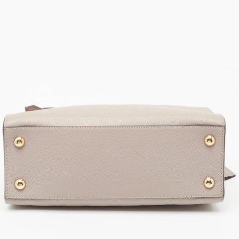Preloved - Louis Vuitton Beige Monogram Empreinte Leather Pont Neuf Mm Bag