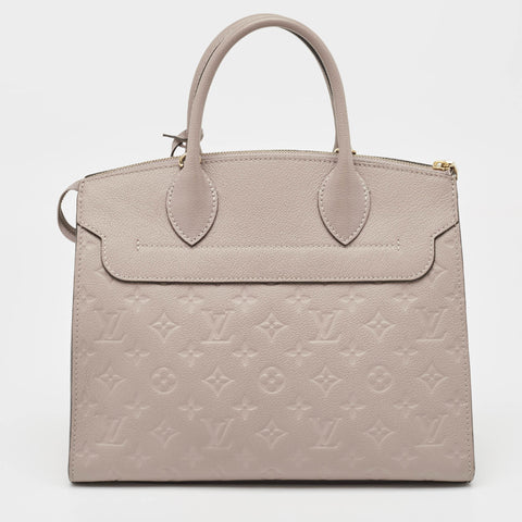 Preloved - Louis Vuitton Beige Monogram Empreinte Leather Pont Neuf Mm Bag