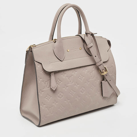 Preloved - Louis Vuitton Beige Monogram Empreinte Leather Pont Neuf Mm Bag