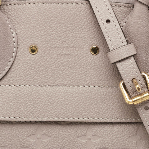 Preloved - Louis Vuitton Beige Monogram Empreinte Leather Pont Neuf Mm Bag