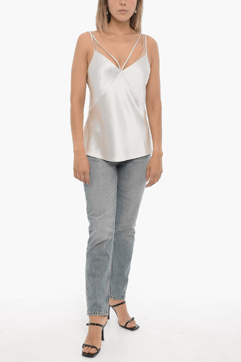AllSaints Satin SASSI Top