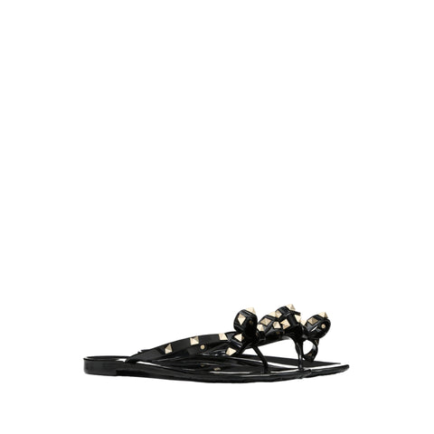 Valentino Garavani Rubber Rockstud Thong Sandals
