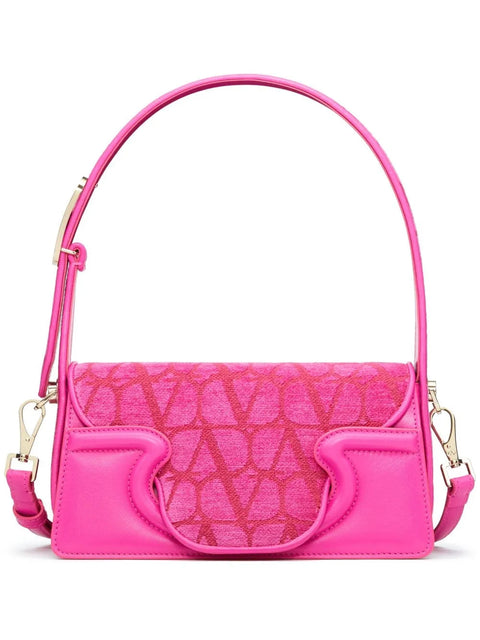 Valentino Garavani Le Grand Deuxième Logo Plaque Shoulder Bag