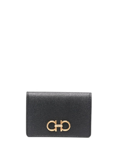 Ferragamo Logo-Plaque Wallet